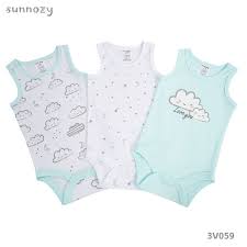 sunnozy Baby Boys Vest 3pcs 