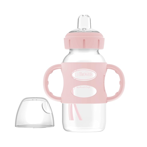 [MB-0775] Dr. Brown's Wide Neck Sippy Bottle 