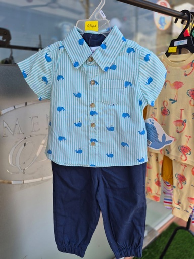 Little Beginnings: 2Pcs Set, Shirt & Joggers