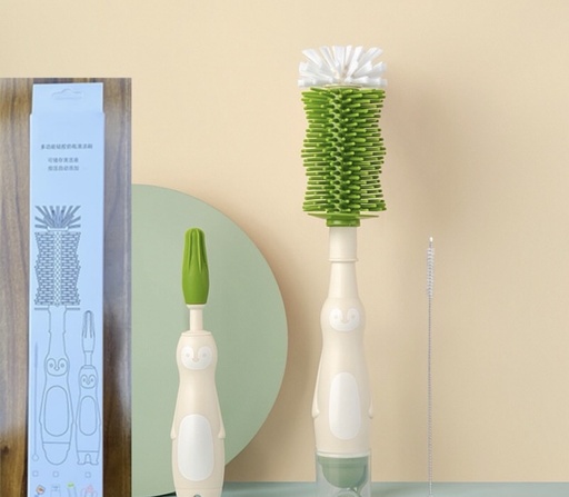 [MB-1269] Multifunctional Silicone Bottle Brush