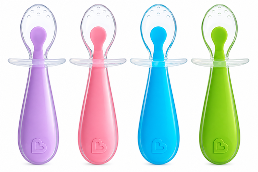 Munchkin Gentle Scoop 2 Silicone Training Spoons 