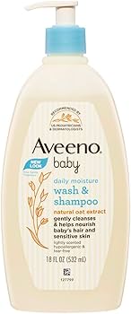 [MB-0084] Aveeno Wash & Shampoo 18 FL Oz (532ml)