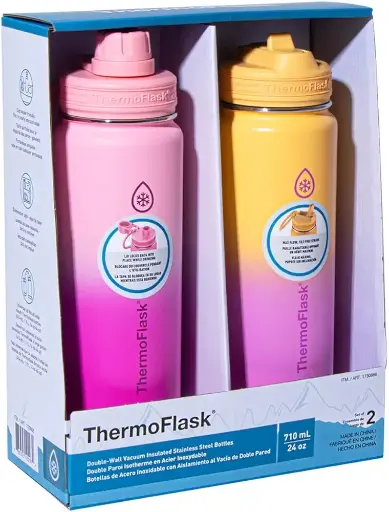 ThermoFlask Double Wall Stainless Steel Bottle 