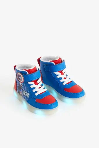 [MB-0893] H&M Captain America High Top Sneaker (UK 9/EU-26)