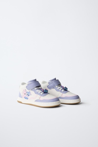 Zara Stitch High Top Sneakers 