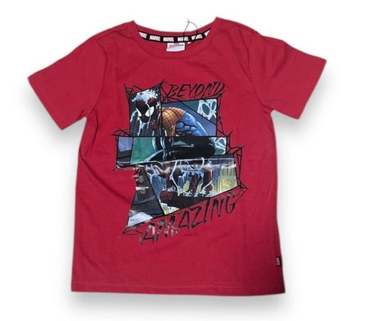 Disney Marvel Red Spiderman T-shirt (Beyond Amazing)