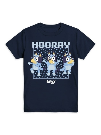 Bluey Navy Blue T-shirt (Hooray)