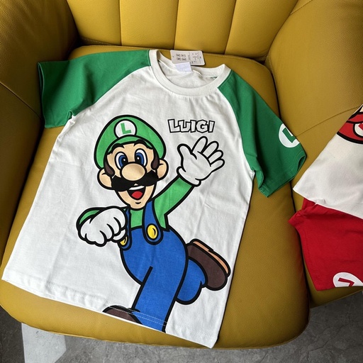 Next Character T-shirt (Green Super Mario)
