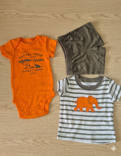 Carter's 3pcs Set Boys (Safari Tour)