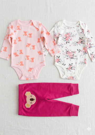 [MB-0387] Carter's 3pcs Set Girls 