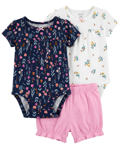 Carter's 3pcs Set Girls 