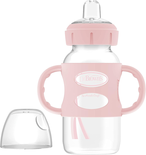 [MB-0759] Dr Brown Wide-Neck With Silicone Handles 
