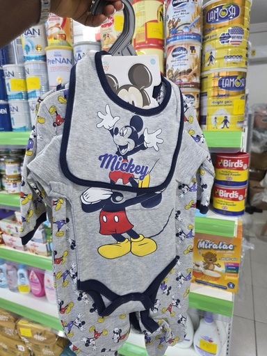 Disney Mickey/Minnie Mouse Sleepsuit Set