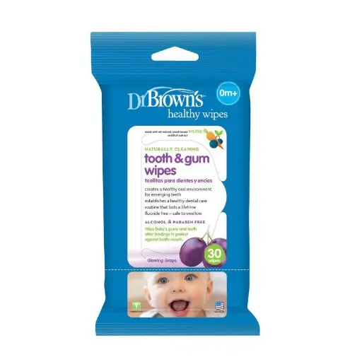 [MB-0771] Dr Browns Baby Tooth And Gum Wipes